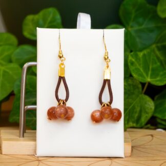 Boucles d'oreilles Pierre du Soleil #1