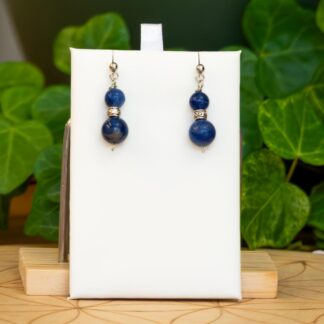 Boucles d'oreilles Sodalite