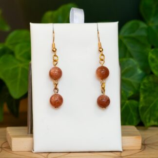 Boucles d'oreilles Pierre du Soleil #2