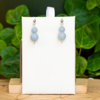 Boucles d'oreilles Angélite
