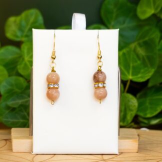 Boucles d'oreilles Pierre de Lune