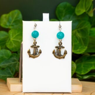 Boucles d'oreilles Amazonite