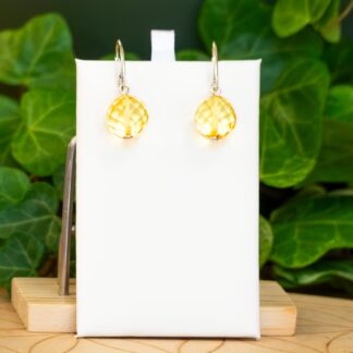 Boucles d'oreilles Ambre