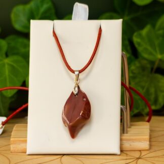 Collier pendentif Mookaïte