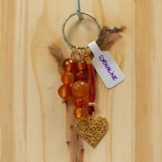 Bijoux de sac en Cornaline