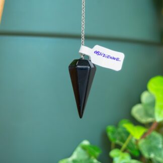 Pendule Obsidienne Noire Pointe