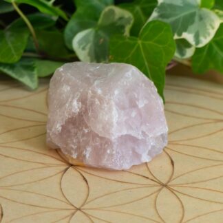 Quartz rose brute