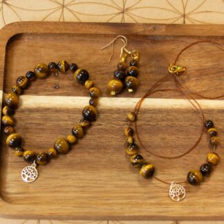 Parure Œil de Tigre