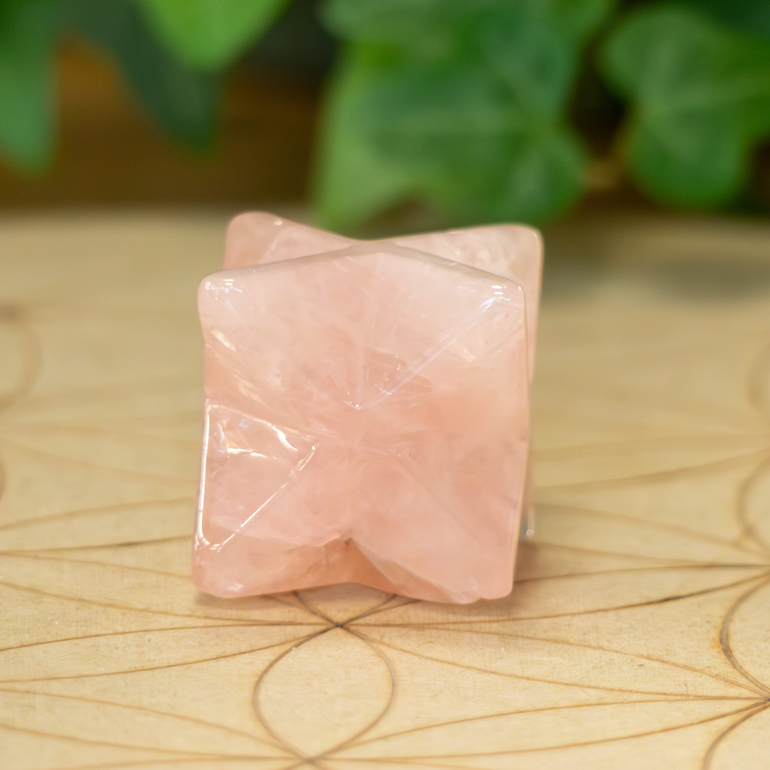 Merkaba Quartz Rose petit format