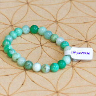 Bracelet Chrysoprase 8 mm