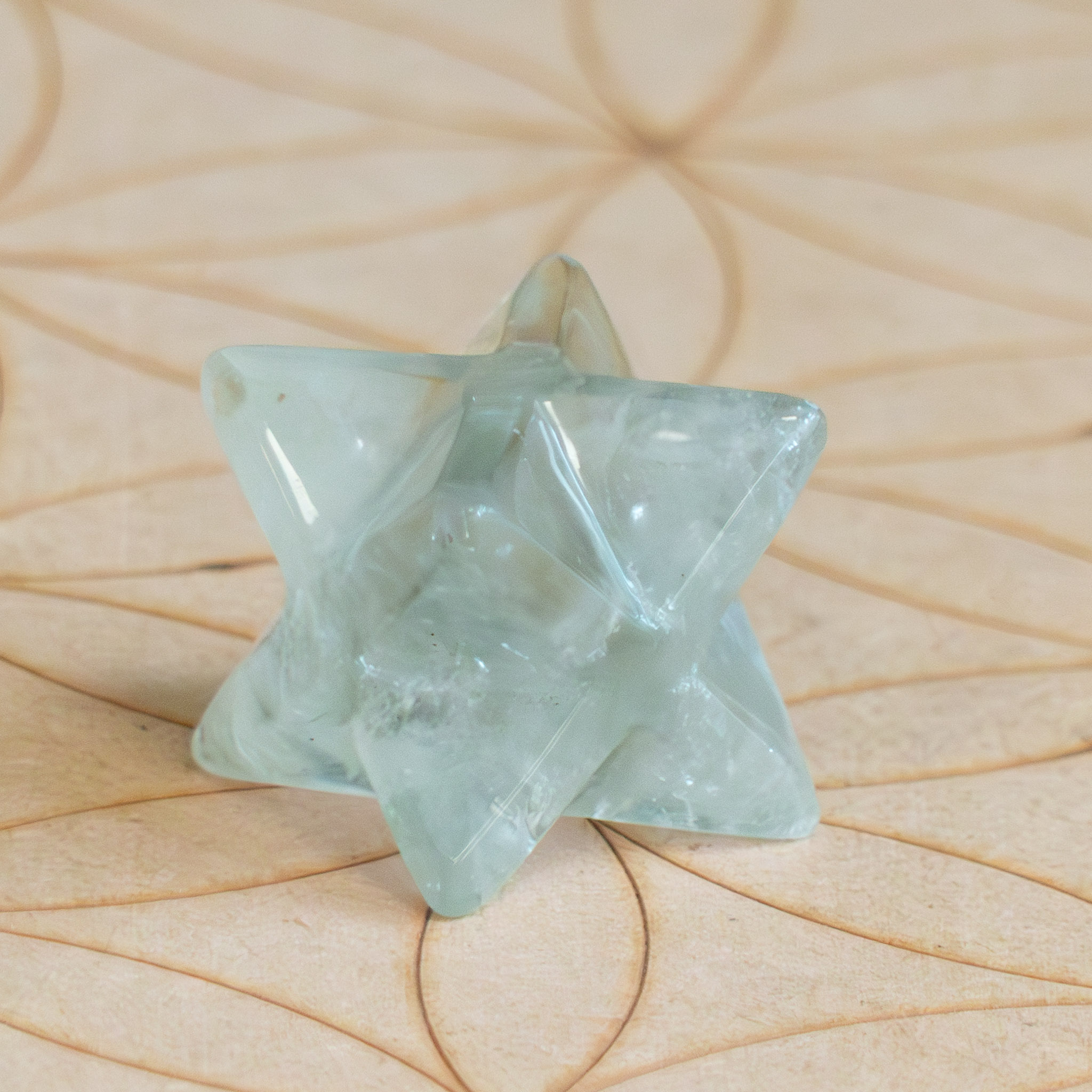 Merkaba Prasiolite